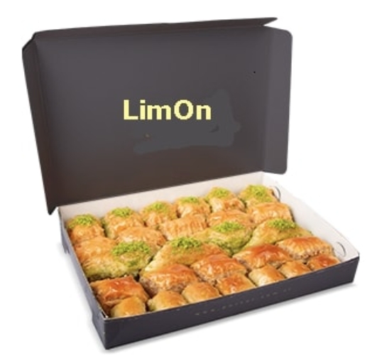 1000 Gr ( 1 Kg ) Karışık cevizli ve fıstıklı Baklava İzmir pasta