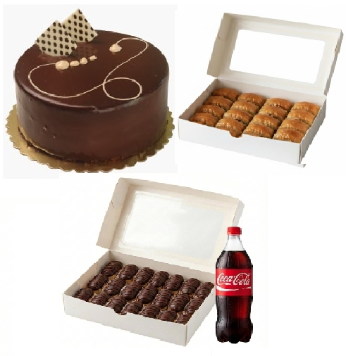 4-6 Kişilik Çikolatalı Yaş Pasta Öne Çıkan Menü İzmir pasta