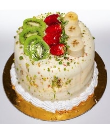 4 ile 6 kişilik meyveli yaş pasta İzmir pasta