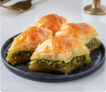 500 Gr Antep Fıstıklı Çıtır Baklava Keyfi İzmir pasta