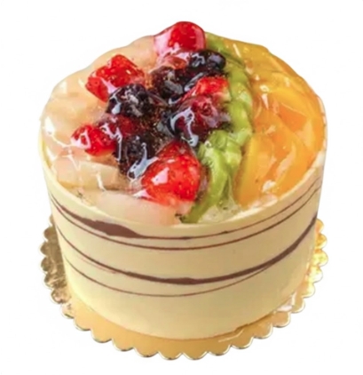 6-9 Kişilik Karışık Meyveli Butik Tat Keyfi Tatlı İzmir pasta