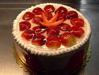 Gerçek Meyvelerle Dolu Gurme Çilekli Lezzet İzmir pasta