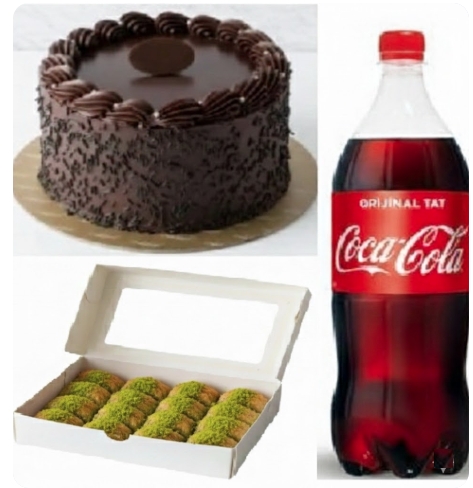 Hafif ve Lezzetli 9-10 Kişilik Fıstıklı Menü İzmir pasta