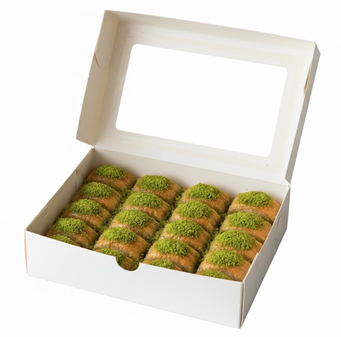 Kampanya 1000 Gr Fıstıklı Çıtır Çıtır Baklava İzmir pasta