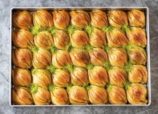 Modern Pratik Yeme 2500 Gr Midye Baklava İzmir pasta
