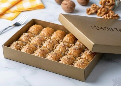 Şerbet Dengeli 1000 Gr Çıtır Çıtır Baklava İzmir pasta