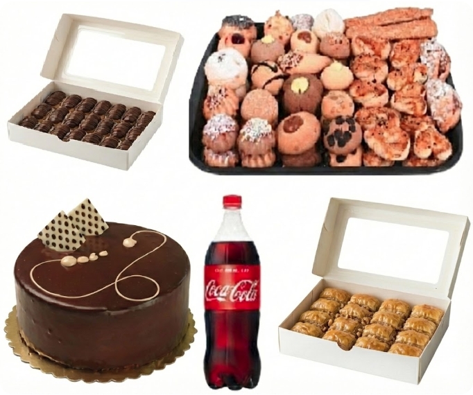 Tüm Lezzetler Bir Arada 5'li Cevizli Menü İzmir pasta