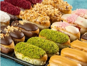 Unutulmaz Lezzet Deneyimi 1 Kg Karışık Ekler İzmir pasta